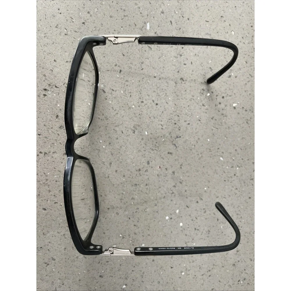 Elle Eyeglasses Frames ONLY EL13346GN Designer Black 53-15-130 Full Rim Square